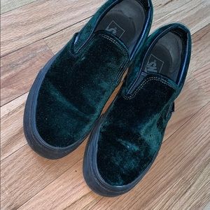 Velvet GREEN only worn 3 times